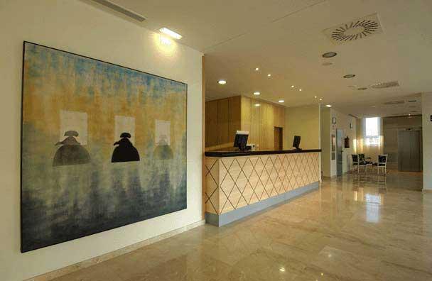 Exe Zaragoza Wtc Hotel Interior foto